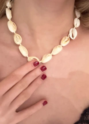 muschelkette, merk: Sonstiges, staat: Heel goed, € 1,00, € 1,75 inclusief Kopersbescherming