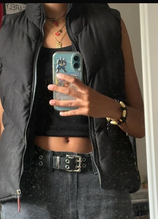 Gilet bombers sans manche y2k jnco, marque: Japan Style, état: Très bon état, taille: S / 36 / 8, 8,00 €, 9,10 € Protection acheteurs incluse