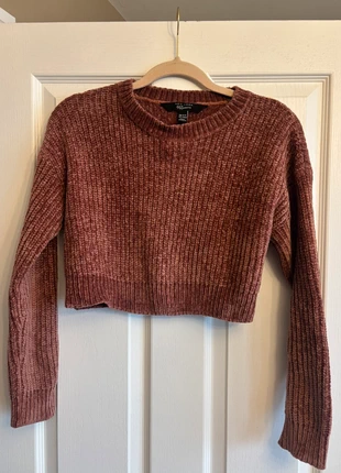 Girls Brown New Look Cropped Soft Jumper - Size 14-15 Years, brand: New Look, condition: Very good, size: 14 years / 164 cm, £2.99, £3.53 includes Buyer Protection