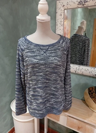 Jersey Atmosphere Punto Jaspeado Azul T. 44, marque: Atmosphere, état: Très bon état, taille: XXL / 44 / 16, 6,00 €, 7,00 € Protection acheteurs incluse