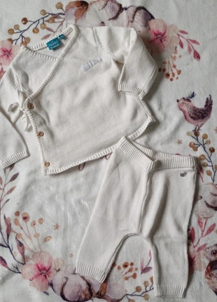 Ensemble blanc 3mois Phare de la baleine, brand: Le Phare De La Baleine, condizioni: Nuovo senza cartellino, taglia: 3-6 mesi / 62 cm, €5.50, €6.48 include la Protezione acquisti