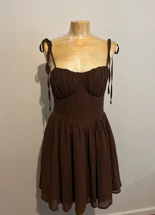 Brown Shein Dress, brand: Shein, condition: New with tags, size: M / UK 12-14, £10.00, £11.20 includes Buyer Protection