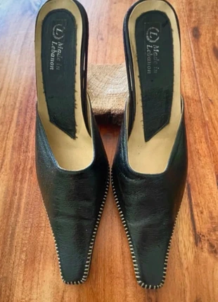 Sandales noires à talons taille 37, estado: Muito bom, tamanho: 37, €15.00, €16.45 inclui Proteção do Comprador