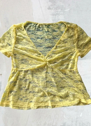cute vintage yellow flowers summer shirt, marke: Vintage Dressing, zustand: Neu, größe: S / 36 / 8, 15,09 €, 16,54 € inklusive Vinted-Käuferschutz
