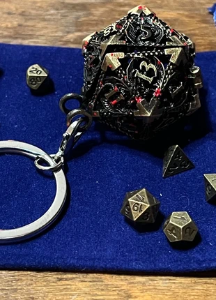 Portachiavi Dado da 20 e Mini Dadi, état: Neuf sans étiquette, 9,90 €, 11,10 € Protection acheteurs incluse