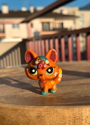Petshop renard fleur et paillette #2341, brand: Littlest Pet Shop, condizioni: Ottime, €10.00, €11.20 include la Protezione acquisti