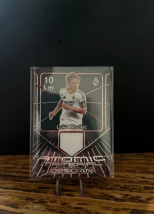 Panini Obsidian Atomic Material patch Luka Modric 02/50, brand: Panini, condition: New without tags, £15.00, £16.45 includes Buyer Protection