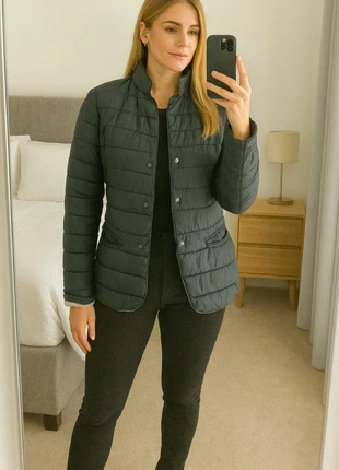 Veste Matelassée Verte - Taille 36, marque: Inconnu, état: Très bon état, taille: S / 36 / 8, 14,90 €, 16,35 € Protection acheteurs (Pro) incluse