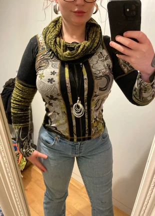 Vintage jumper y2k hippie bohemian 90s, brand: Vintage Dressing, condition: New without tags, size: S / 36 / 8, €10.80, €12.04 includes Buyer Protection