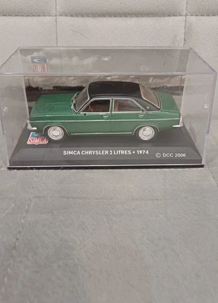 Simca Chrysler 2 Litres – 1974 – 1/43 – Verte avec toit noir – Avec boîte d’origine, marque: SIMCA, état: Très bon état, taille: Prématuré, jusqu'à 44cm, 22,00 €, 23,80 € Protection acheteurs incluse