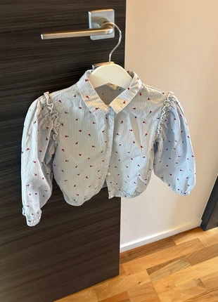 Chemise avec manches bouffantes, marke: Orchestra, zustand: Sehr gut, größe: 4 Jahre / 104, 2,00 €, 2,80 € inklusive Vinted-Käuferschutz