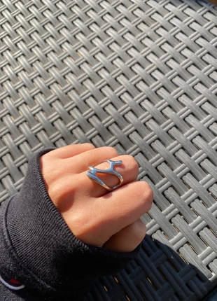 Anello chrome regolabile y2k, brand: CHROME, condizioni: Ottime, taglia: Regolabile, €8.99, €10.14 include la Protezione acquisti