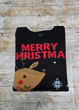 pull sweat noel femme renne flocon noir rouge marron blanc col rond maille – Taille M #P20, marque: sans marque, état: Très bon état, taille: M / 38 / 10, 10,00 €, 11,20 € Protection acheteurs (Pro) incluse