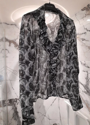 Chemisier  taille44 ., marque: Blanc Nature, état: Très bon état, taille: XXL / 44 / 16, 5,00 €, 5,95 € Protection acheteurs incluse