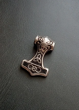 Surgical Steel Mjolnir pendant / pendentif Mjolnir en acier chirurgical, brand: Viking, condizioni: Ottime, €12.50, €13.83 include la Protezione acquisti