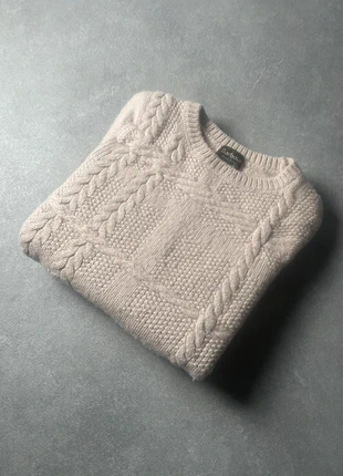 Pull à maille torsadé Barbour crème - 14 ans, marque: Barbour, état: Bon état, taille: 14 ans / 164 cm, 14,99 €, 16,44 € Protection acheteurs incluse