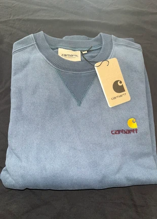 Sweat carhartt XS bleu, marque: Carhartt, état: Neuf avec étiquette, taille: XS, 55,00 €, 58,45 € Protection acheteurs (Pro) incluse