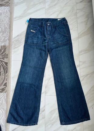 Vintage jeans Diesel Wirky bootcut wideleg lowrise, merk: Diesel, staat: Nieuw met prijskaartje, maat: XS / 34 / 6, € 20,00, € 21,70 inclusief Kopersbescherming