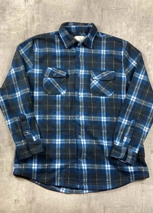 Chemise Hiver à carreaux bleu et noir taille L, brand: Vintage Dressing, condizioni: Buone, taglia: L, €12.99, €14.34 include la Protezione acquisti Pro