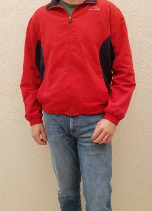 Veste de survêtement coupe vent kappa taille L rouge, marke: Kappa, zustand: Sehr gut, größe: L, 4,50 €, 5,43 € inklusive Vinted-Käuferschutz