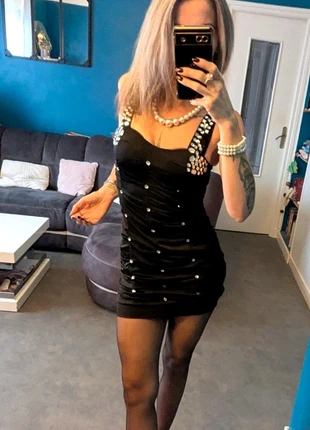 🖤 Robe noire Giorgia – Taille S/M – Excellent état 🖤, brand: Giorgia, condition: Very good, size: S / 36 / 8, €28.00, €30.10 includes Buyer Protection Pro