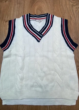 Pull sans manches style vintage blanc femme Taille XS, marca: Vintage Dressing, estado: Muito bom, tamanho: XS / 34 / 6, €12.00, €13.30 inclui Proteção do Comprador Pro