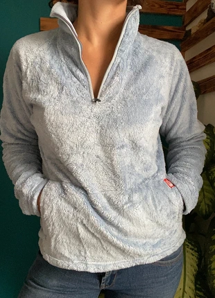 pull polaire pilou-pilou gris the north face col camionneur sweat 1/4 zip taille M, brand: The North Face, condition: Very good, size: M / 38 / 10, €27.00, €29.05 includes Buyer Protection