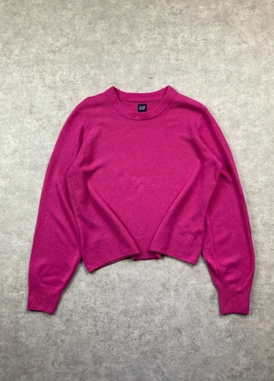 pull col rond maille femme GAP rose fuchsia – taille L @627, merk: GAP, staat: Heel goed, maat: L / 40 / 12, € 17,00, € 18,55 inclusief Kopersbescherming
