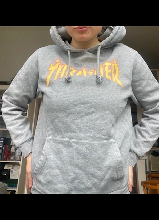 Trasher Hoodie grau, marke: Trasher, zustand: Gut, größe: S, 10,00 €, 11,20 € inklusive Vinted-Käuferschutz