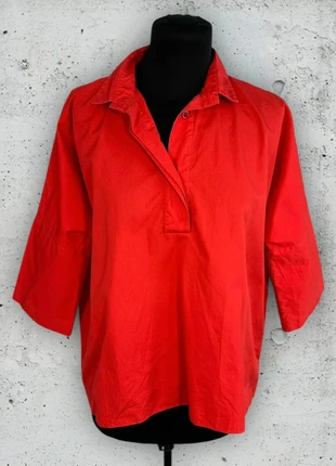 Blouse N8 – Rouge corail à col large, Taille S / 36 / 8, marque: ꓭN8, état: Très bon état, taille: S / 36 / 8, 5,00 €, 5,95 € Protection acheteurs (Pro) incluse