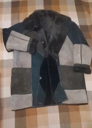 Maintenant long cuir vintage taille XL, merk: Francesco Rizzi, staat: Heel goed, maat: XL / 42 / 14, € 30,00, € 32,20 inclusief Kopersbescherming