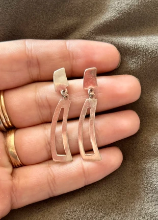 Boucles d’oreilles design en argent massif, marca: Argent, estado: Muito bom, €22.50, €24.33 inclui Proteção do Comprador Pro