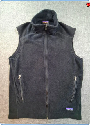 Patagonia - Polaire modèle M's Synchilla Vest Full zip Noir - taille M - très bon état - H216, marca: Patagonia, estado: Muy bueno, tamaño: M, 45,00 €, 47,95 € Protección al comprador incluida