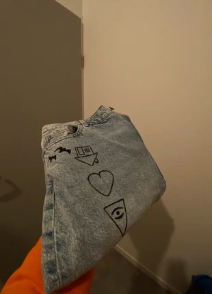 Jeans taile haute mom, marque: Mom, état: Neuf sans étiquette, taille: XL / 42 / 14, 10,00 €, 11,20 € Protection acheteurs incluse