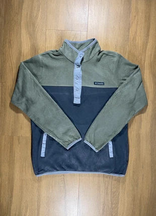 Polaire Columbia vert kaki / noir – Taille M, marque: Columbia, état: Très bon état, taille: M, 24,90 €, 26,85 € Protection acheteurs incluse