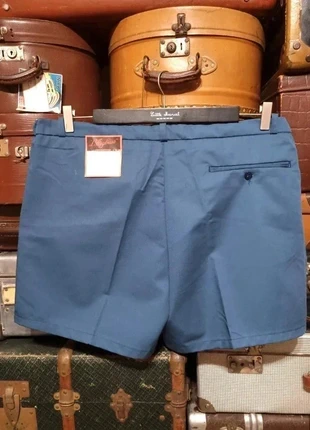 Vintage 1980s French Chino Shorts – L’Arghuss Deadstock – Size FR 54 / W44 – Measures below, brand: Vintage Dressing, condizioni: Nuovo con cartellino, taglia: XXL, €16.00, €17.50 include la Protezione acquisti Pro