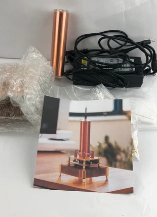 Kit bobine de Tesla en métal et cuivre, à assembler soi-même – BEN028, brand: Boutique indépendante, condition: Very good, €30.00, €32.20 includes Buyer Protection