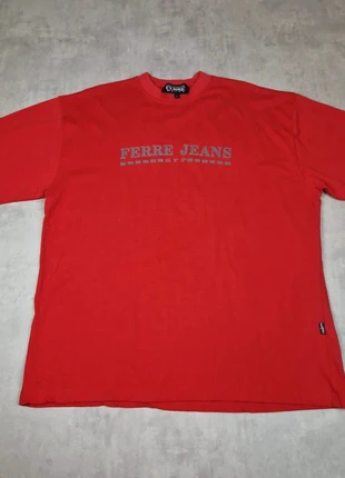T-shirt rouge Gianfranco Ferre taille L homme, brand: Gianfranco Ferré, condition: Very good, size: L, €10.00, €11.20 includes Buyer Protection