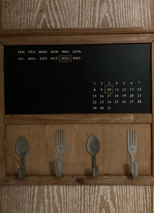 Cadre semainier mémo ardoise attache torchons, brand: Ariane, condition: Very good, €15.00, €16.45 includes Buyer Protection