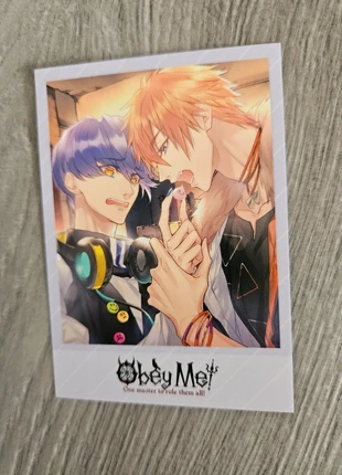 Polaroïd /carte officielle Obey!me Beelzebub et Leviathan, marque: Goodies, état: Très bon état, 4,00 €, 4,90 € Protection acheteurs (Pro) incluse