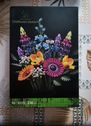 Bouquet de fleurs en bloc de construction type LEGO - Cadeau original - Neuf avec Notice, brand: Flowers, condition: New with tags, €32.88, €35.22 includes Buyer Protection
