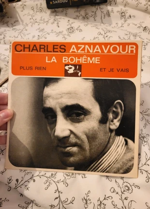 Vinyle Charles Aznavour, staat: Goed, € 2,00, € 2,80 inclusief Kopersbescherming