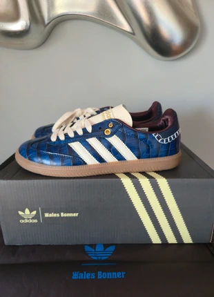 Adidas Originals Samba OG x Wales Bonner Navy/Blue/Bleu Talla 38EU, marque: adidas, état: Neuf avec étiquette, taille: 38, 69,00 €, 73,15 € Protection acheteurs incluse