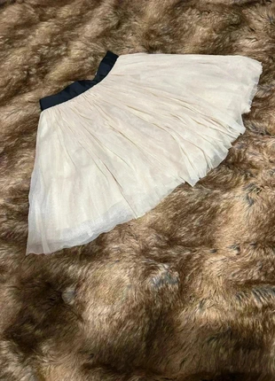 Jupe froufrou élégante blanche crème Naf Naf taille S, merk: Naf Naf, staat: Heel goed, maat: S / 36 / 8, € 15,00, € 16,45 inclusief Kopersbescherming