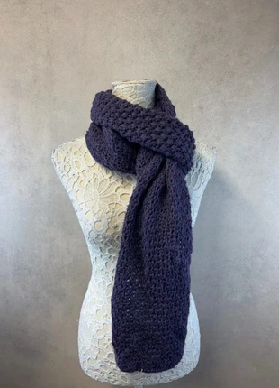 Écharpe violette grosse maille – EC Soft – Lot MI19, marque: ec soft, état: Très bon état, 5,10 €, 6,06 € Protection acheteurs (Pro) incluse