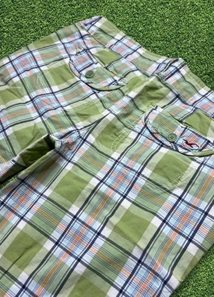 Hollister Y2K Green Plaid Bermuda Shorts Waist 16” Length 17.5” Size 11, brand: Hollister, condition: Very good, size: M / UK 12-14, £12.08, £13.38 includes Buyer Protection