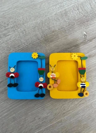 A saisir 2 jolis petits cadres à poser, brand: Suede, condition: Satisfactory, €1.00, €1.75 includes Buyer Protection