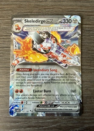 Skeledirge ex 137/182 Paradox Rift, merk: Pokémon, staat: Nieuw zonder prijskaartje, € 1,00, € 1,75 inclusief Kopersbescherming Pro