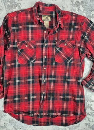 Chemise Field & Stream carreaux rouge et noir taille L 100% coton vintage bon état, marca: field and steam, estado: Muy bueno, tamaño: L, 15,00 €, 16,45 € Protección al comprador incluida