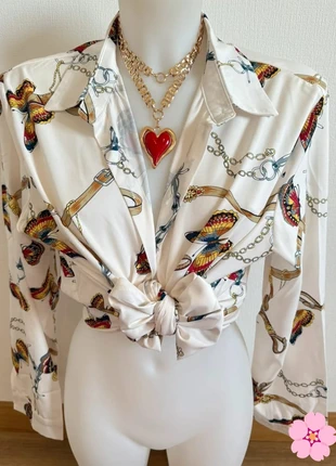 Chemise blanche beige lumineuse fluide 🌸, brand: Atelier L, condition: Very good, size: L / 40 / 12, €12.00, €13.30 includes Buyer Protection